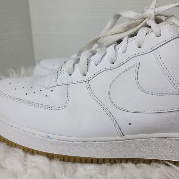 Nike Air Force 1 '07 Low 'White Gum Brown' Size 15 Casual Shoe DJ2739-100 - Picture 4 of 10